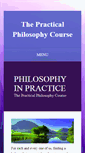 Mobile Screenshot of philosophyinpractice.co.uk