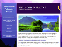 Tablet Screenshot of philosophyinpractice.co.uk